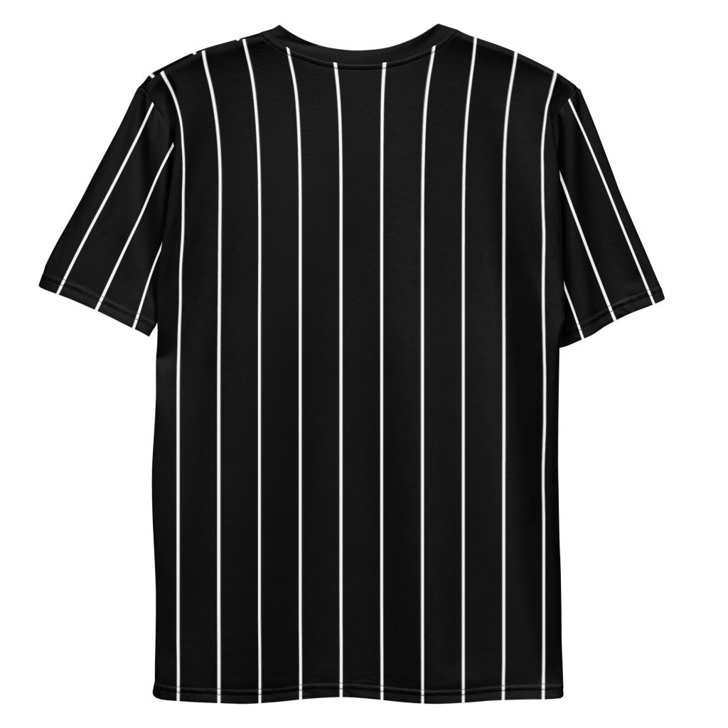 Stripes Jersey Schwarz von SNAZZY CLOTHING – Rückansicht