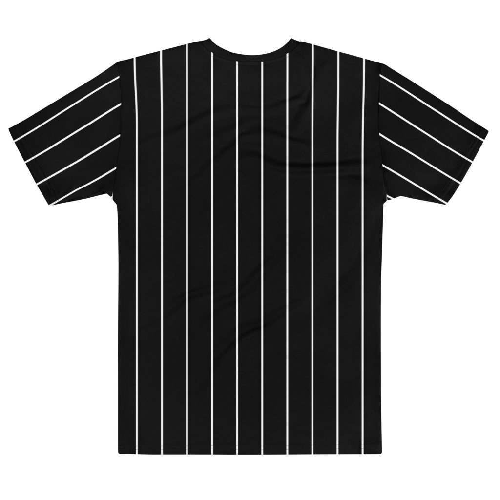 Stripes Jersey Schwarz von SNAZZY CLOTHING – Rückansicht