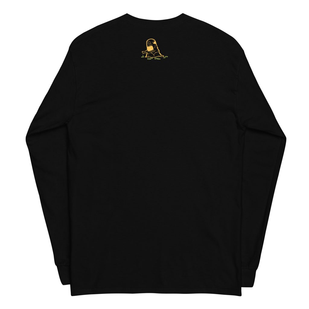 Monster Longsleeve Schwarz von SNAZZY CLOTHING – Rückansicht