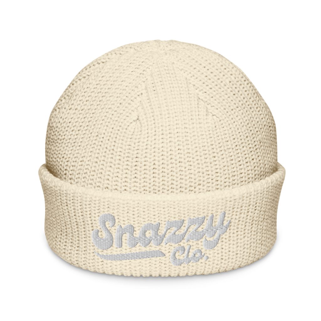Genty Fisherman Beanie Beige von SNAZZY CLOTHING – Vorderansicht