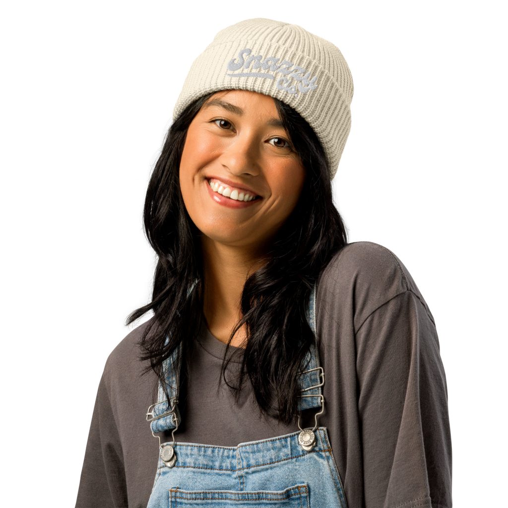 Genty Fisherman Beanie Beige von SNAZZY CLOTHING – Vorderansicht