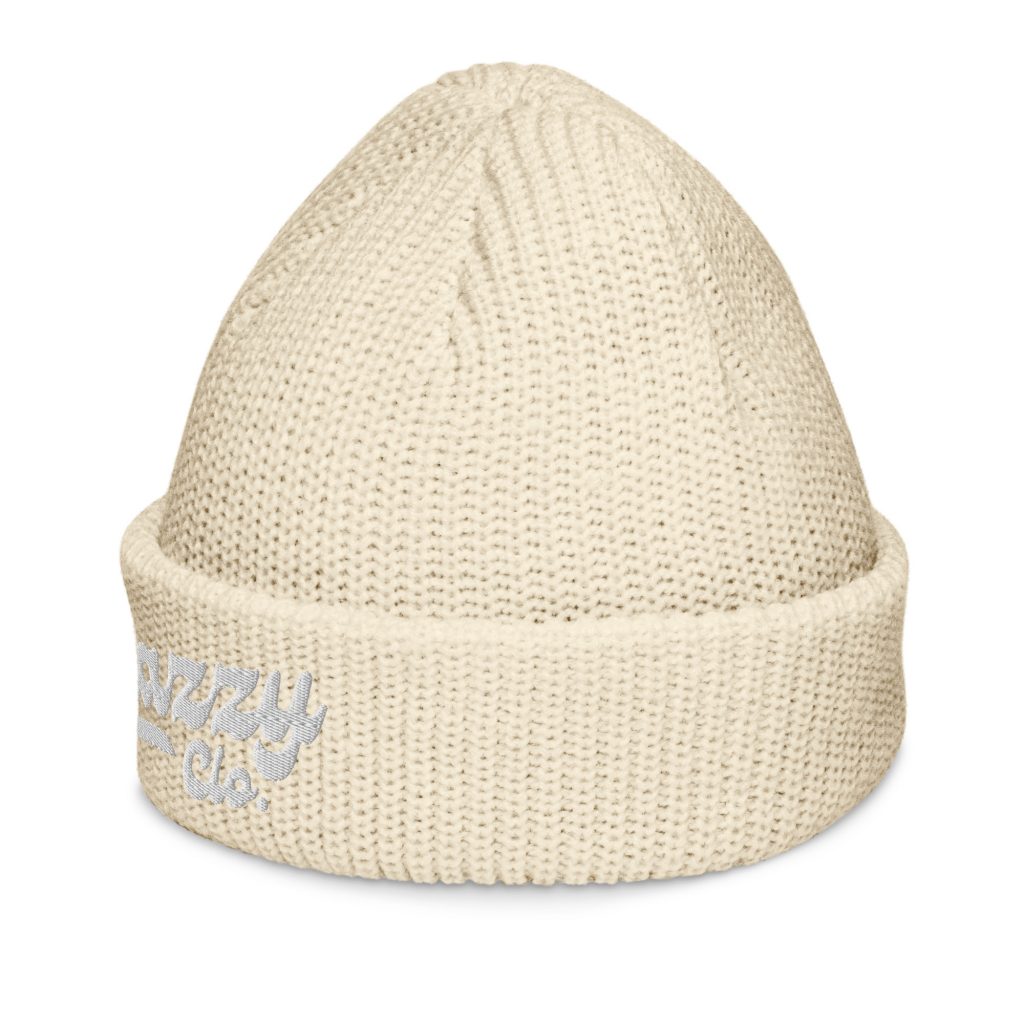 Genty Fisherman Beanie Beige von SNAZZY CLOTHING – Seitenansicht