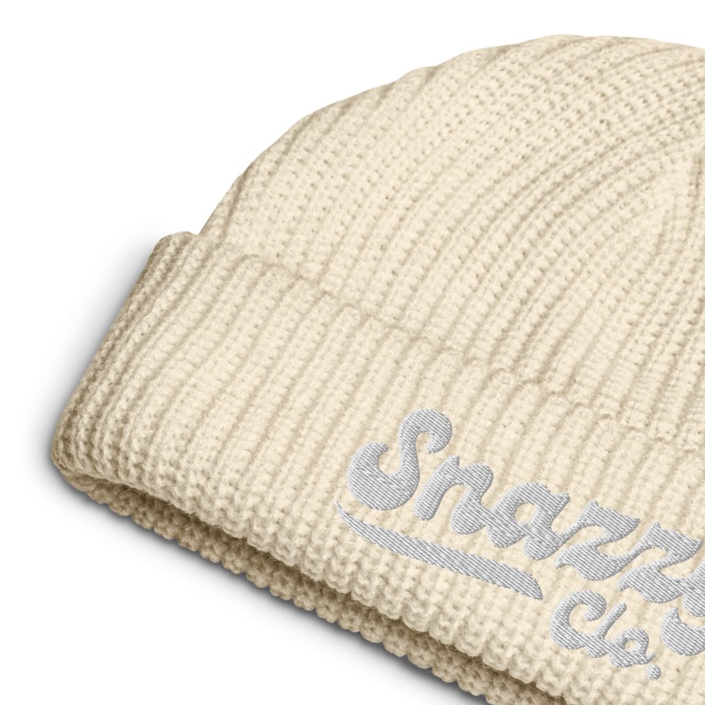 Genty Fisherman Beanie Beige von SNAZZY CLOTHING – Detailansicht