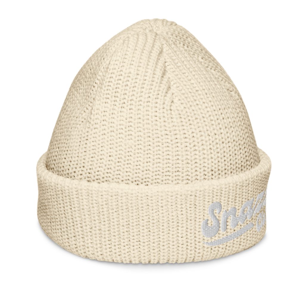 Genty Fisherman Beanie Beige von SNAZZY CLOTHING – Seitenansicht