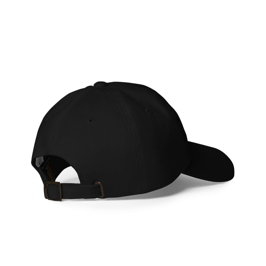 Go Big Dad Cap Schwarz von SNAZZY CLOTHING – Rückansicht