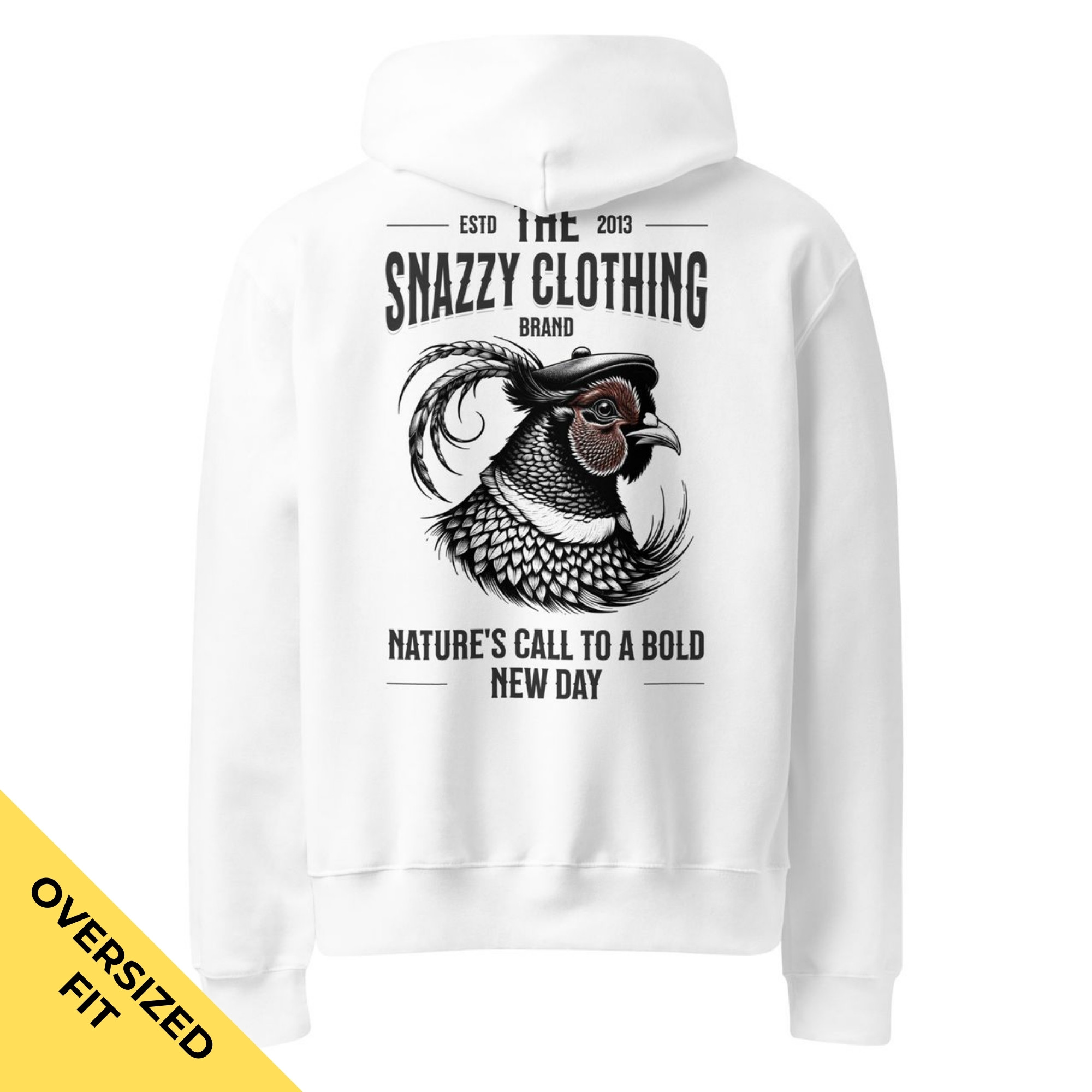 ROOSTER BIRD OVERSIZED HOODIE