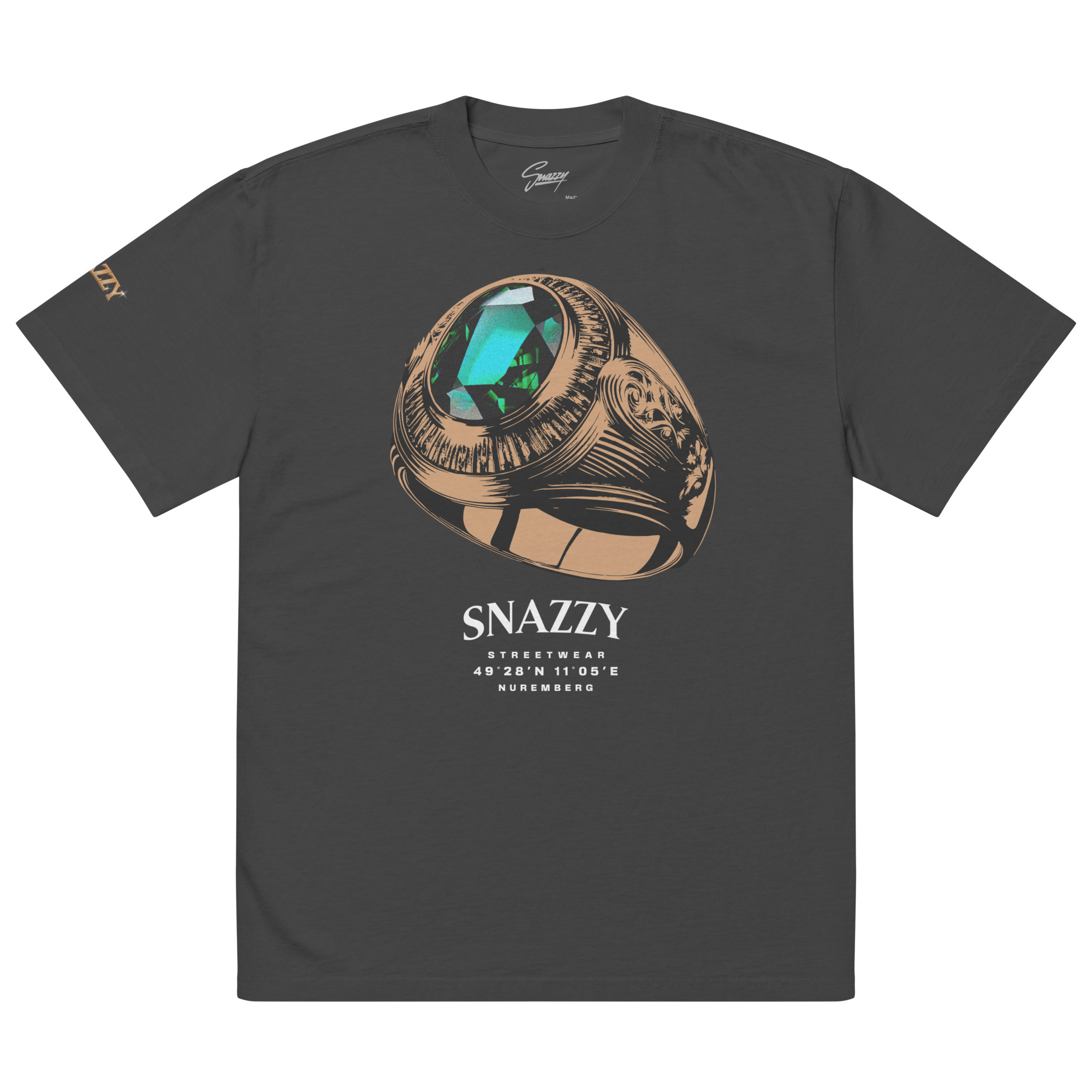 IMPERIAL RING OVERSIZED FADED T-SHIRT – Bild 12