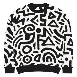 DOODLE KNITTED CREWNECK SWEATER