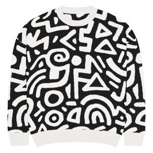 DOODLE KNITTED CREWNECK SWEATER