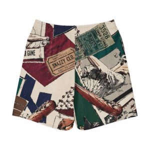 VINTAGE BASEBALL COTTON SHORTS