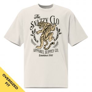 JUNGLE CAT OVERSIZED FADED T-SHIRT