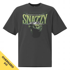 CROCODILE OVERSIZED FADED T-SHIRT