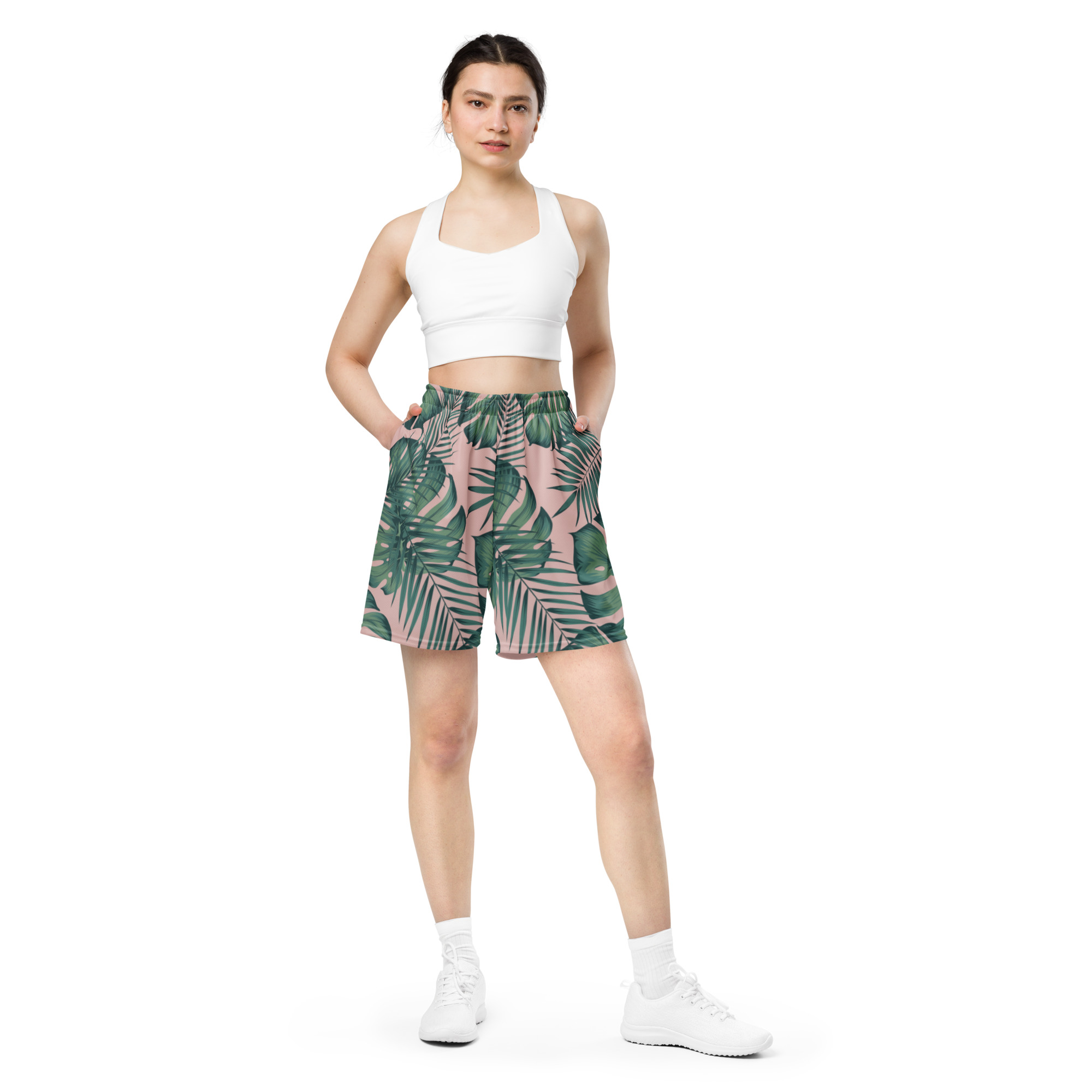 LEAVES MESH-SHORTS – Bild 8