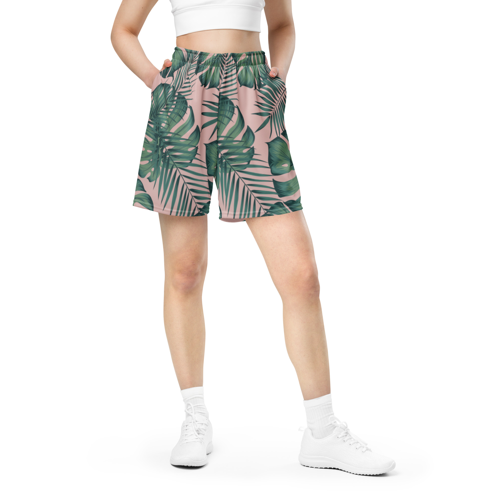LEAVES MESH-SHORTS – Bild 12