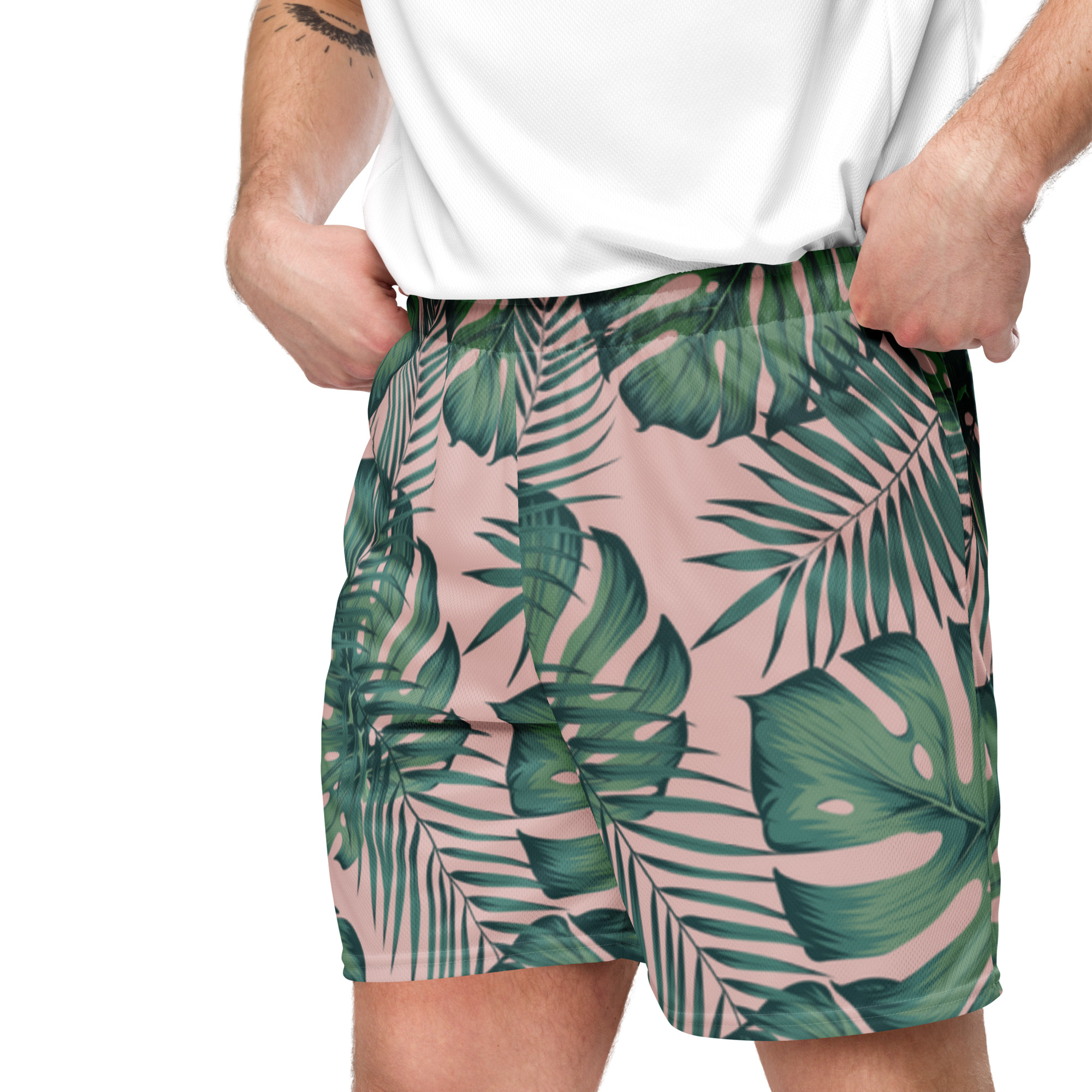LEAVES MESH-SHORTS – Bild 7