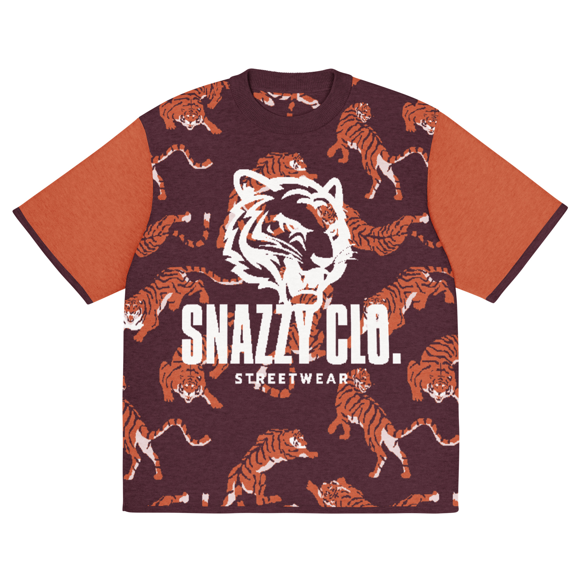 WILD CATS KNITTED T-SHIRT