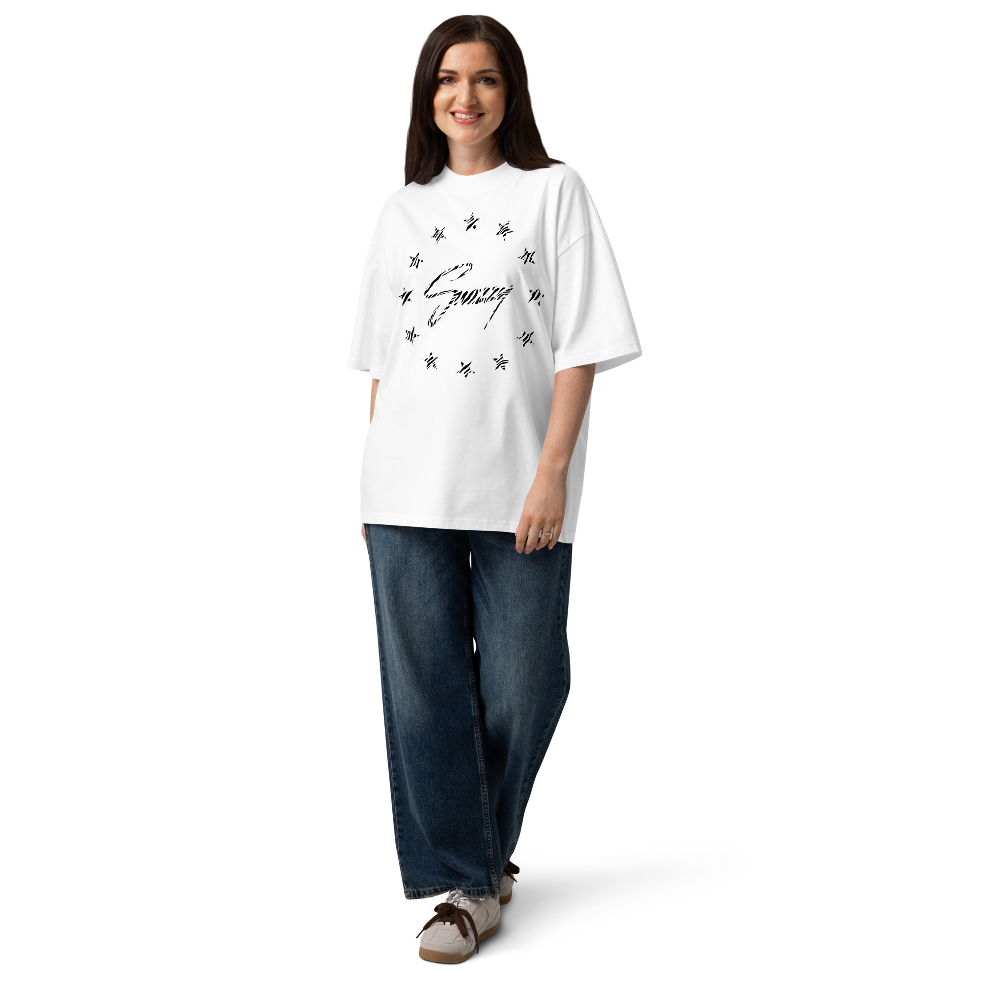 ZEBRA STARS LOGO OVERSIZED T-SHIRT – Bild 10