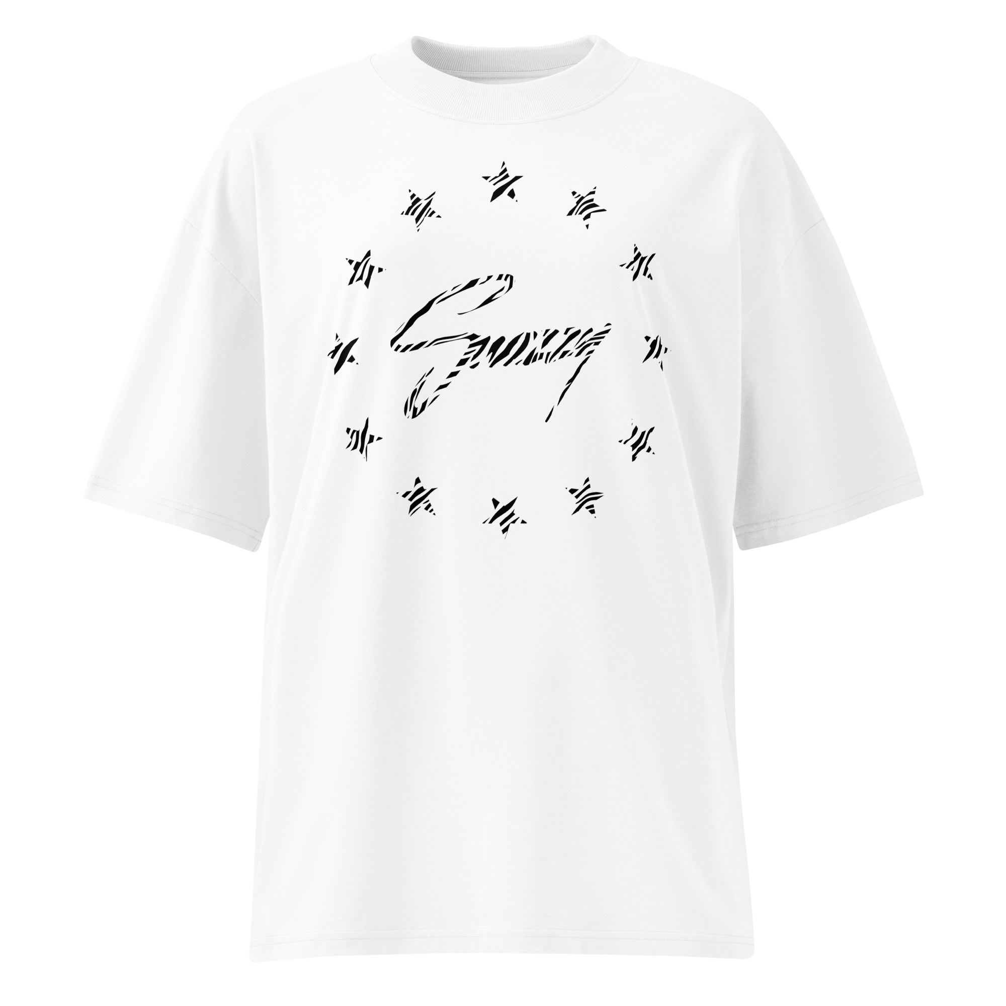 ZEBRA STARS LOGO OVERSIZED T-SHIRT – Bild 3