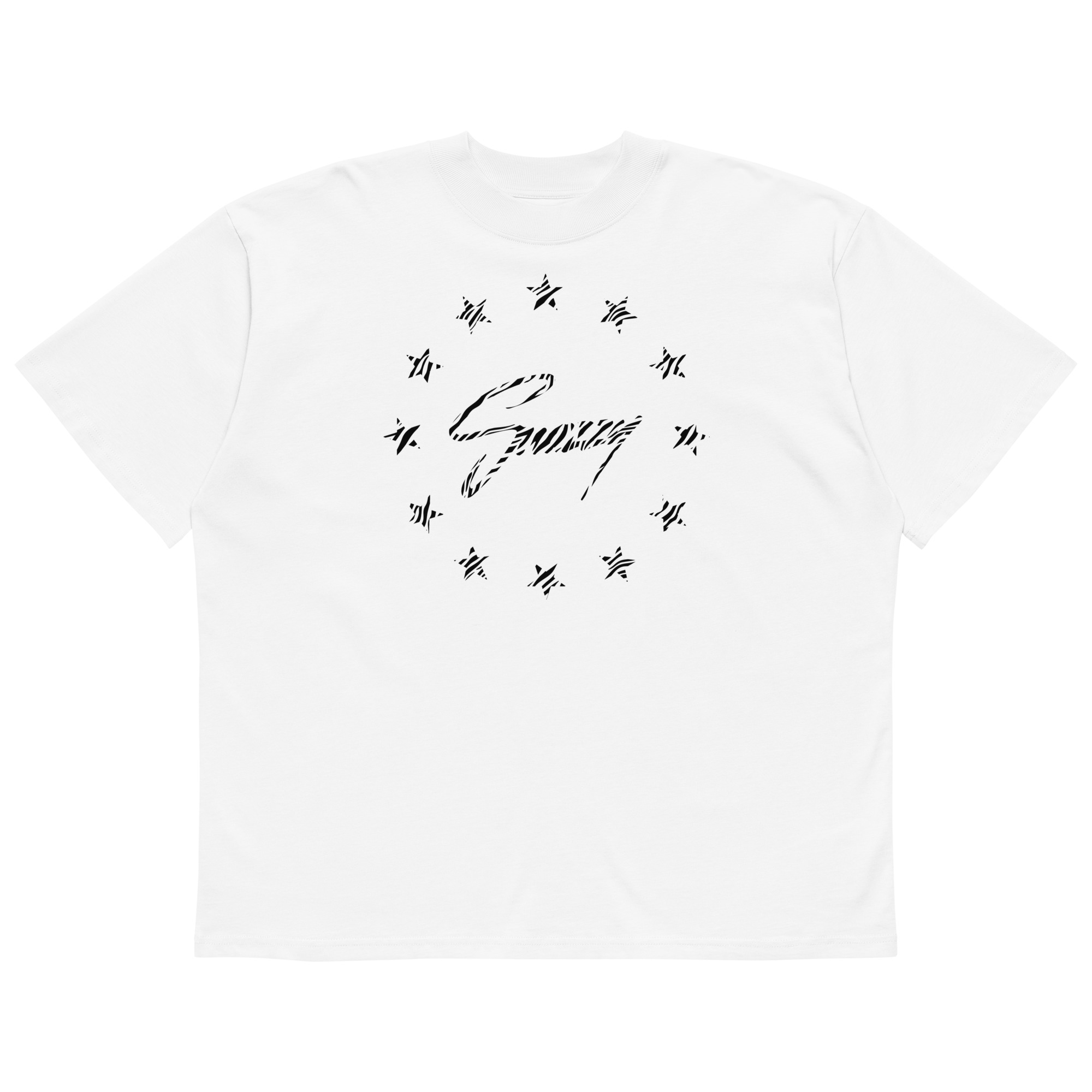 ZEBRA STARS LOGO OVERSIZED T-SHIRT – Bild 7